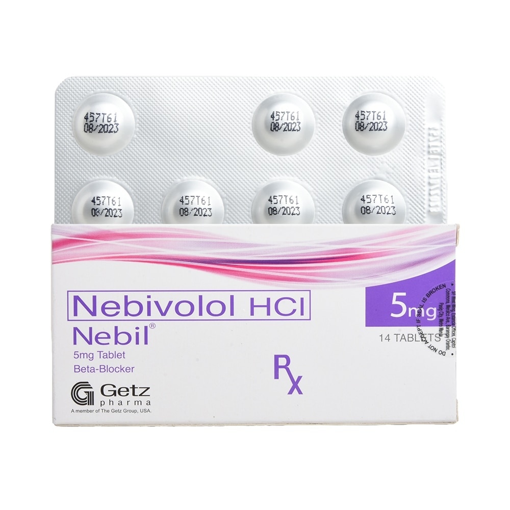Nebivolol Hcl 5mg 1 Tablet [PRESCRIPTION REQUIRED]
