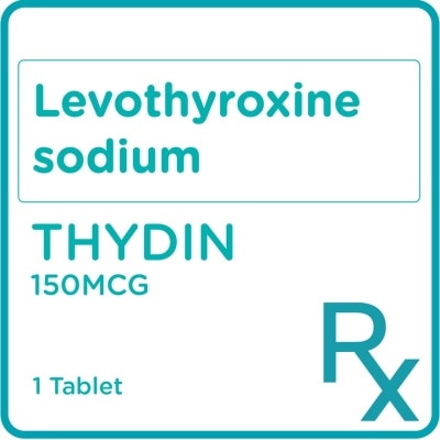 THYDIN Thydin Levothyroxine 150mcg 1Tablet [Prescription Required]