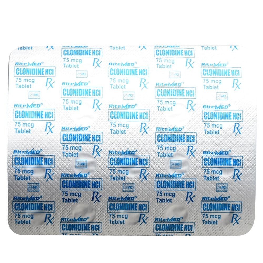 Ritemed Clonidine 75mcg 1 Tablet [Prescription Required]