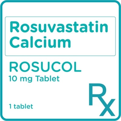 ROSUCOL Rosucol Rosuvastatin 10mg 1 Tablet [Prescription Required]