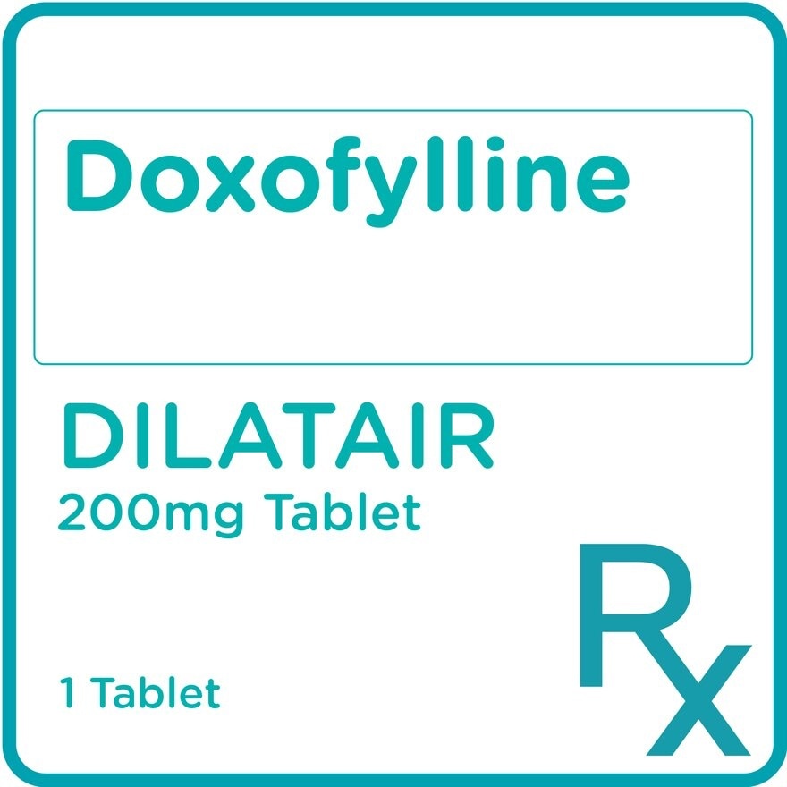 Doxofylline 200mg 1 Tablet [PRESCRIPTION REQUIRED]