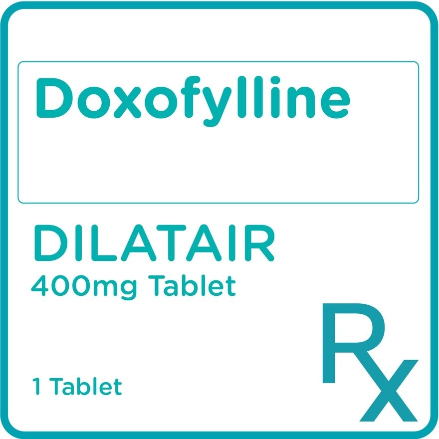 Doxofylline 400mg 1 Tablet [PRESCRIPTION REQUIRED]