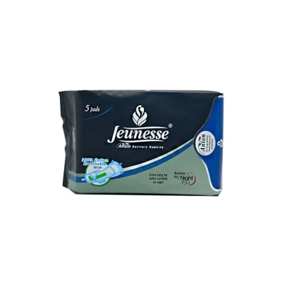 JEUNESSE Anion Sanitary Napkins All Night Pads 5s