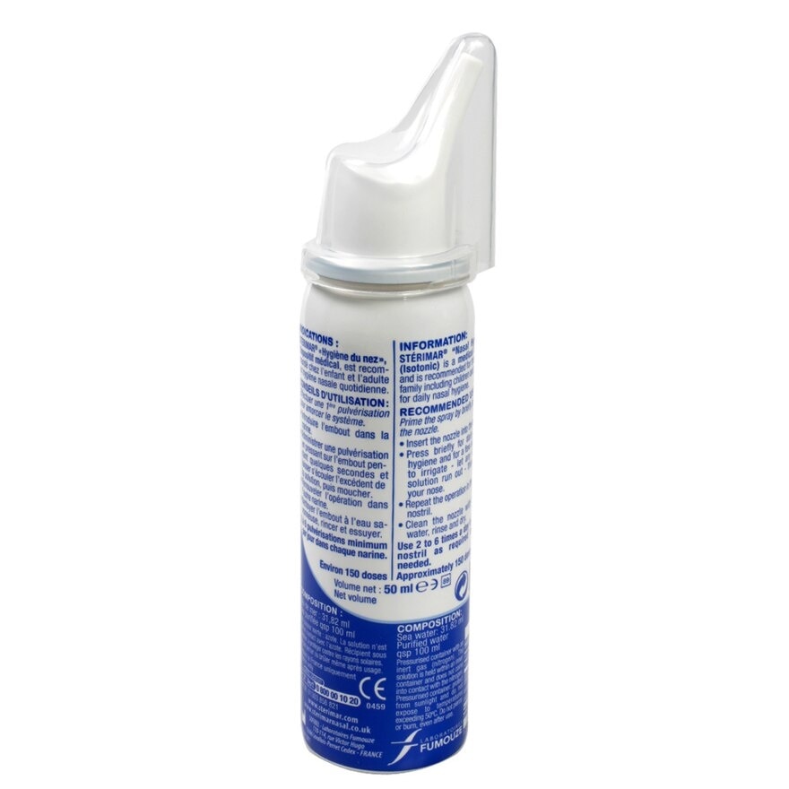 Sodium chloride 50 Hypertonic Nasal Spray Solution 50mL