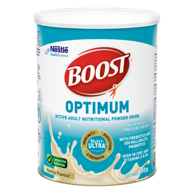 BOOST BOOST Optimum Vanilla Flavour 800g