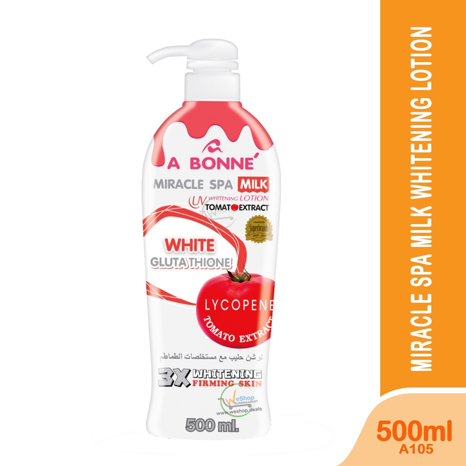 Miracle Spa Milk Milk Lotion 500ml