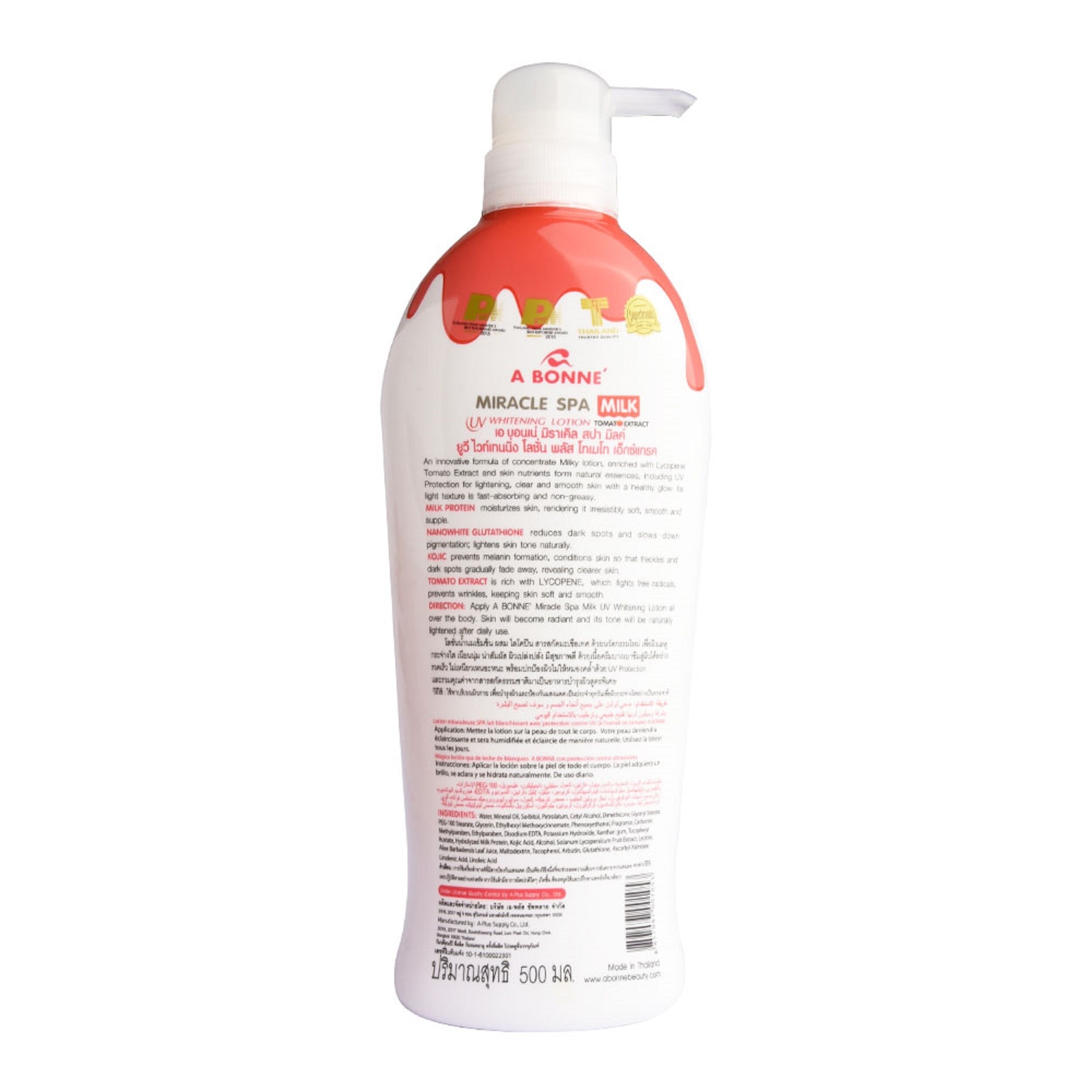 Miracle Spa Milk Milk Lotion 500ml