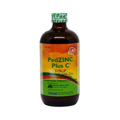 PEDZINC PLUS C Vitamin C with Zinc Syrup 240mL