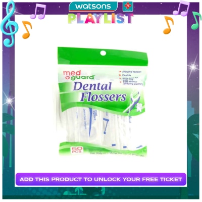 MED GUARD Dental Flossers Individual 50s