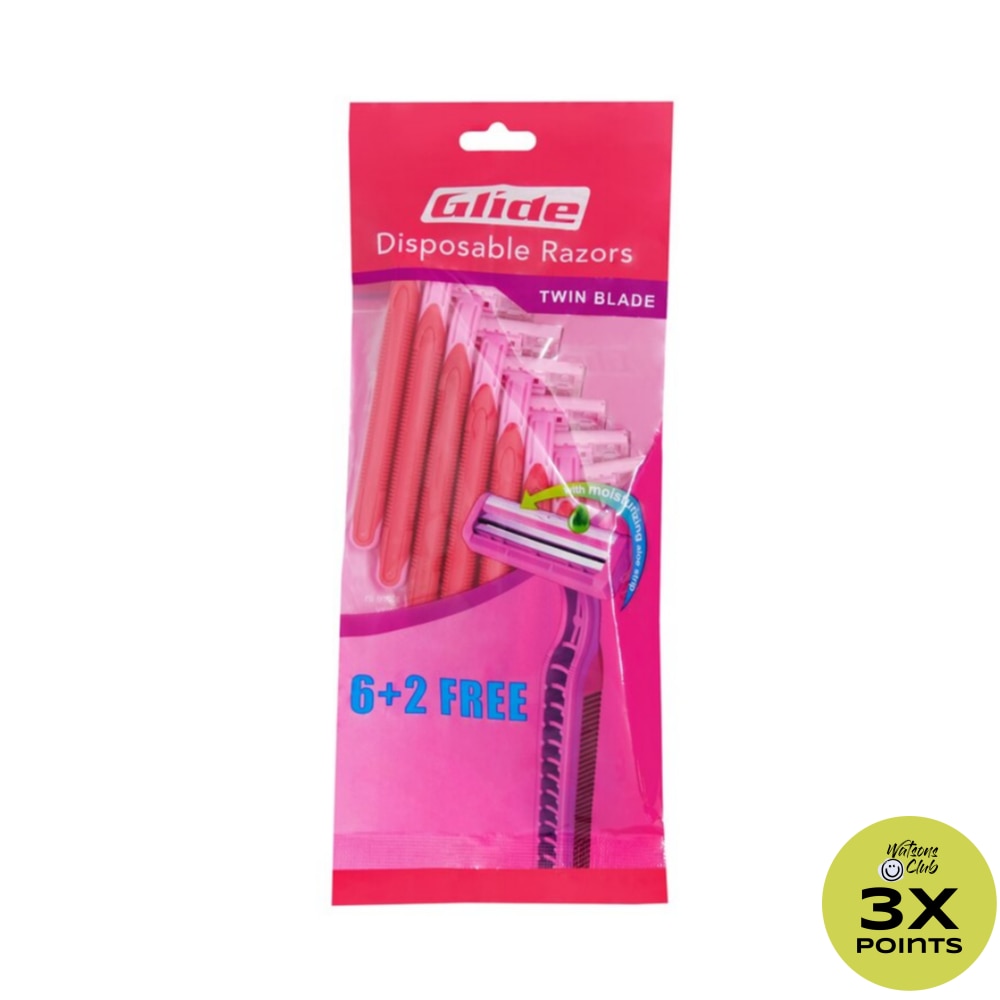 Disposable Razors Twin Blade 6+2
