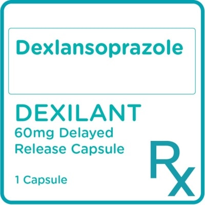 DEXILANT DEXILANT Dexlansoprazole 60mg Sold Per Piece [PRESCRIPTION REQUIRED]