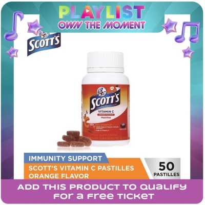 SCOTTS - Pastilles Vitamin C Pastilles Orange 50s Bottle