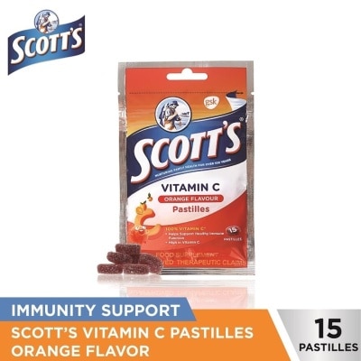 SCOTTS Pastilles Orange 15s Zipper Pack 15s x12