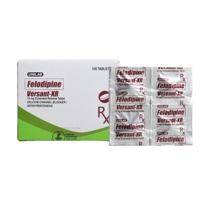 VERSANT Felodipine 10mg 1 Extended-release Tablet [PRESCRIPTION REQUIRED]