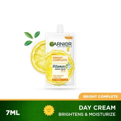 GARNIER Bright Complete SPF36 Muti-Action Whitening Serum Cream 7mL