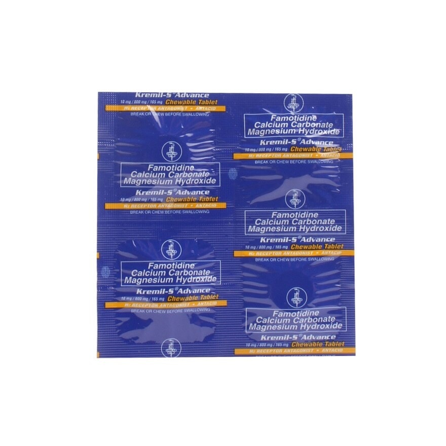 Kremil S Advance Chewable 1 Tablet