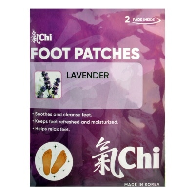 CHI FOOT Foot Patches Lavander 2 Patches