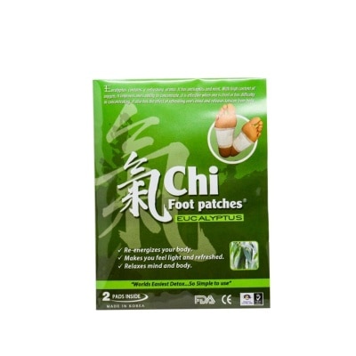 CHI FOOT Foot Patches Eucalyptus 2 Patches