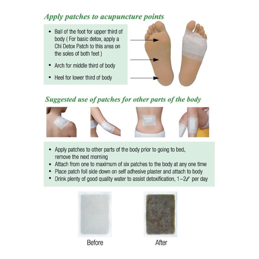 Foot Patches Eucalyptus 2 Patches