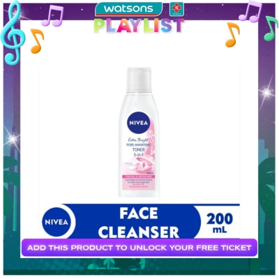 NIVEA NIVEA Extra Bright 5-in-1 Pore Minimising Toner 200ml