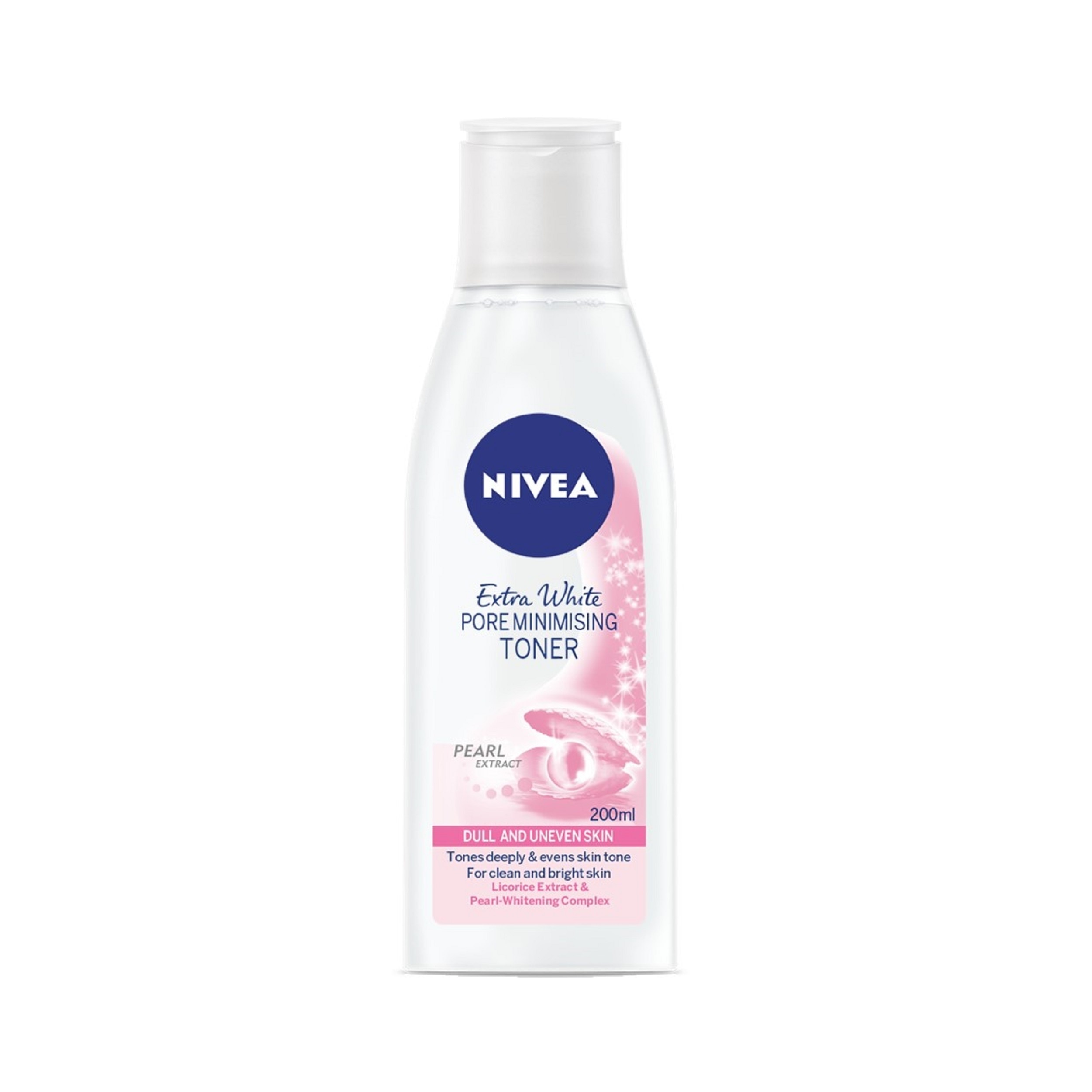 NIVEA Extra Bright 5-in-1 Pore Minimising Toner 200ml