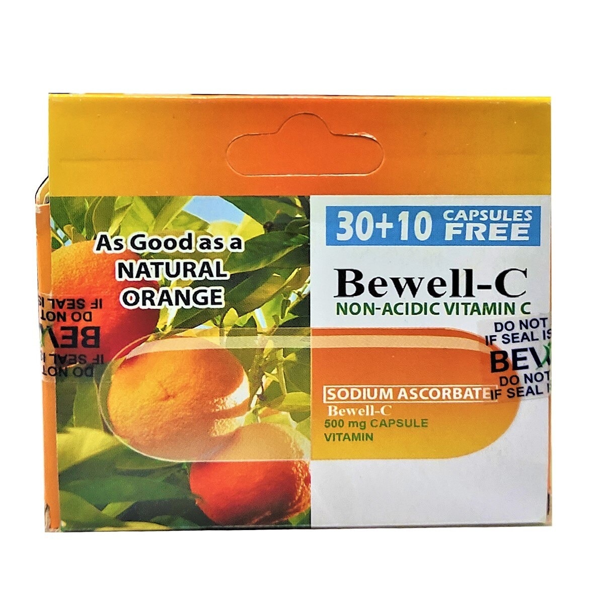 Non Acidic Vitamin C 500g 30 + 10 Capsules