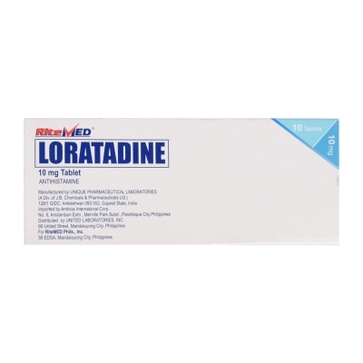 RITEMED Loratadine 10mg 1 Tablet