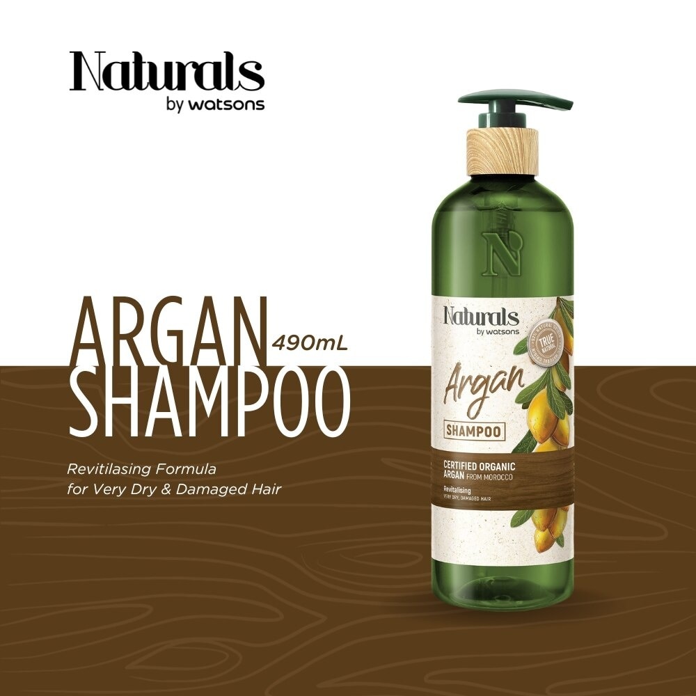 Naturals Argan Oil Hair Shampoo 490ml