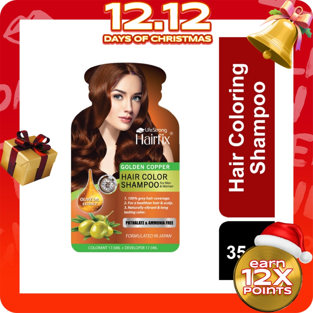 HAIRFIX Hair Color Shampoo Honey Copper 35ml