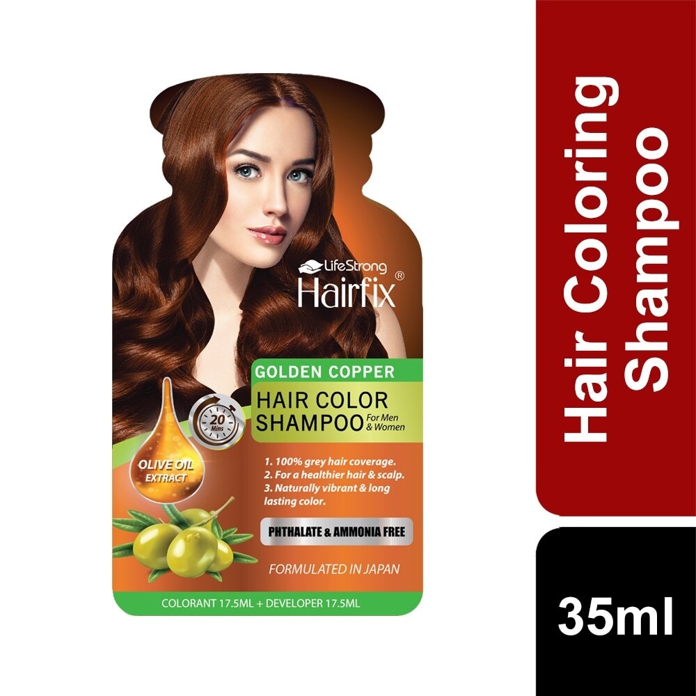 HAIRFIX Hair Color Shampoo Honey Copper 35ml