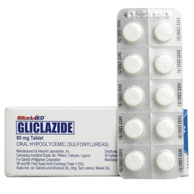 RITEMED Ritemed Gliclazide 80mg 1 Tablet [Prescription Required]