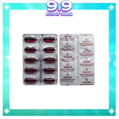 MEDICOL MEDICOL Ibuprofen Advance 400mg Sold Per Piece