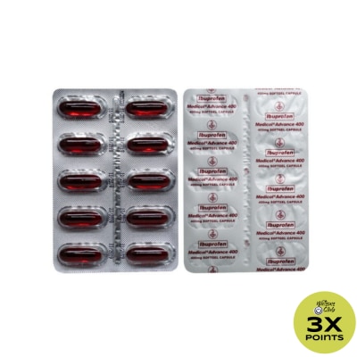 MEDICOL Ibuprofen Advance 400mg 1 Softgel Capsule