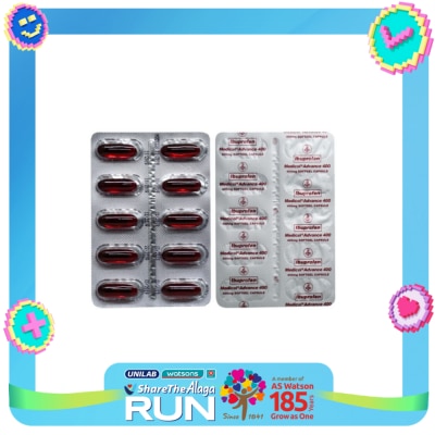 MEDICOL MEDICOL Ibuprofen Advance 400mg Sold Per Piece