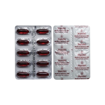 MEDICOL Ibuprofen Advance 400mg 1 Softgel Capsule