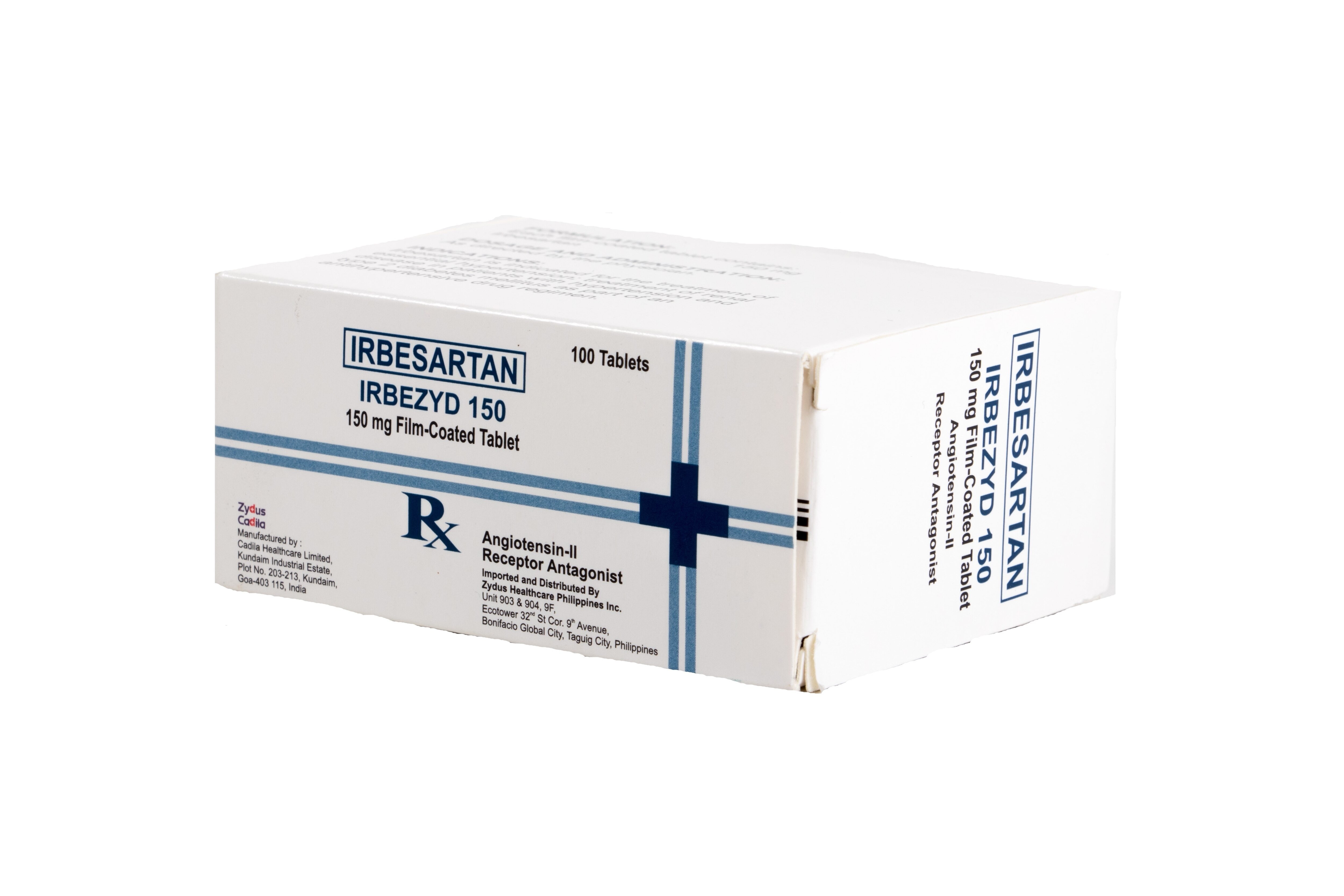 Irbesartan 150 mg Film Coated Tablet [Prescription Required]