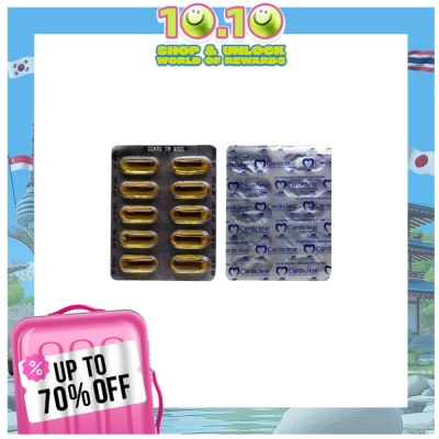 CARDICLEAR CARDICLEAR Omega-3 Fish Oil 1000 mg Sold Per Piece