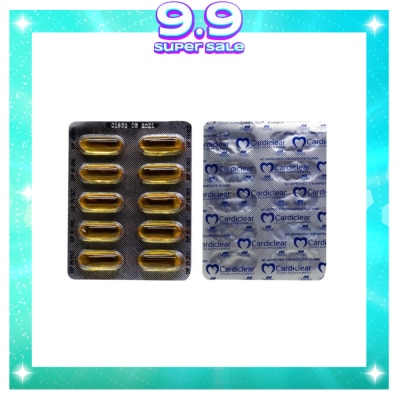 CARDICLEAR CARDICLEAR Omega-3 Fish Oil 1000 mg Sold Per Piece