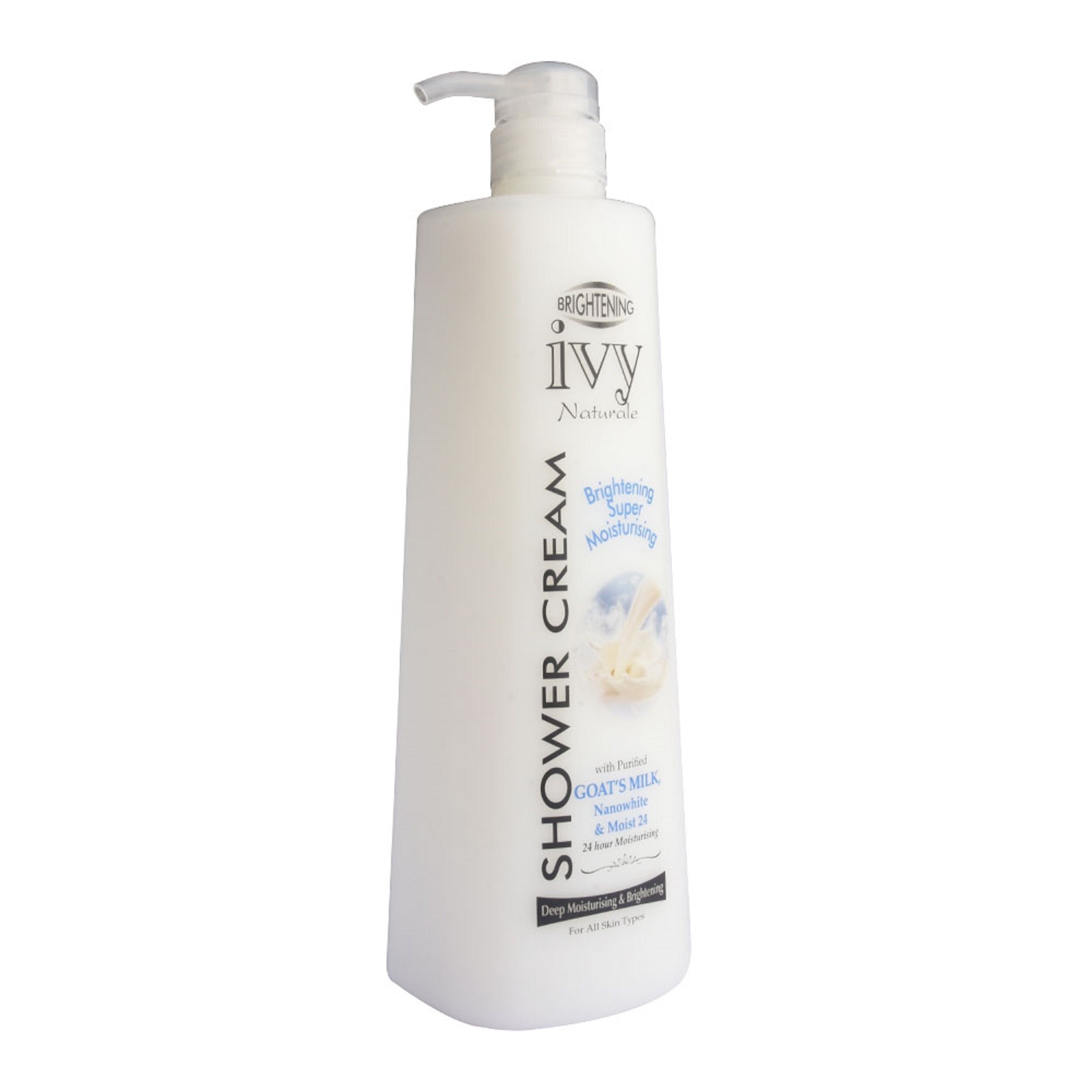 Natural Brightening Shower Cream Goats Milk 1000ml