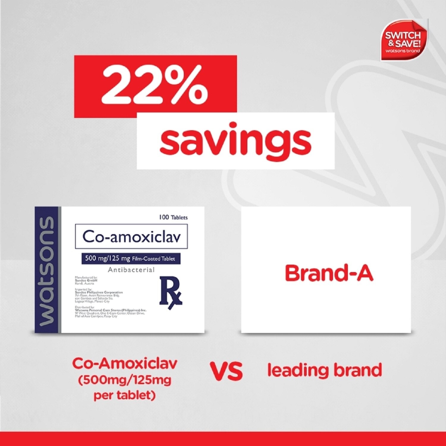 Co-amoxiclav 625mg 1 Tablet [PRESCRIPTION REQUIRED]