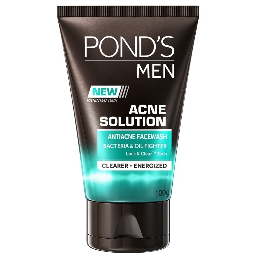 Ponds Men Facial Wash Acne Solution 100g