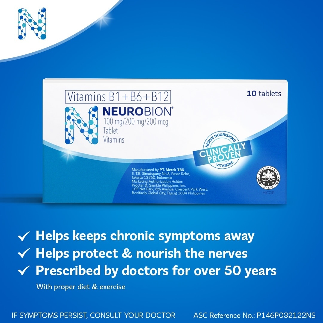 B Vitamins (B1+B6+B12) Tablet 10s   Nerve Care