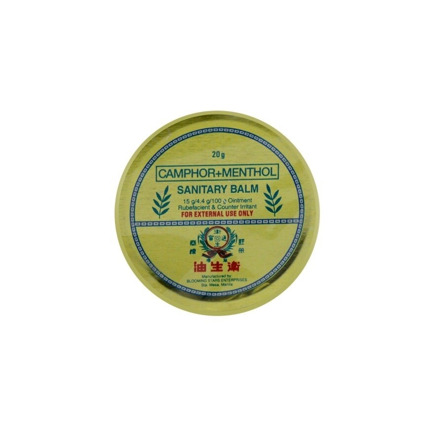 Camphor Menthol 20g