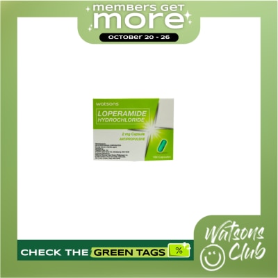 WATSONS GENERICS WATSONS GENERICS Loperamide 2mg Capsule Sold Per Piece image