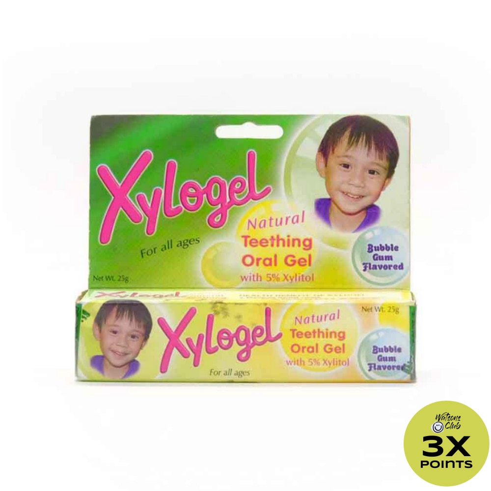 Natural Teething Oral gel with 5 Xylitol 25g
