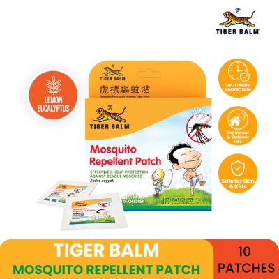TIGERBALM Mosquito Repellant Patches 10's