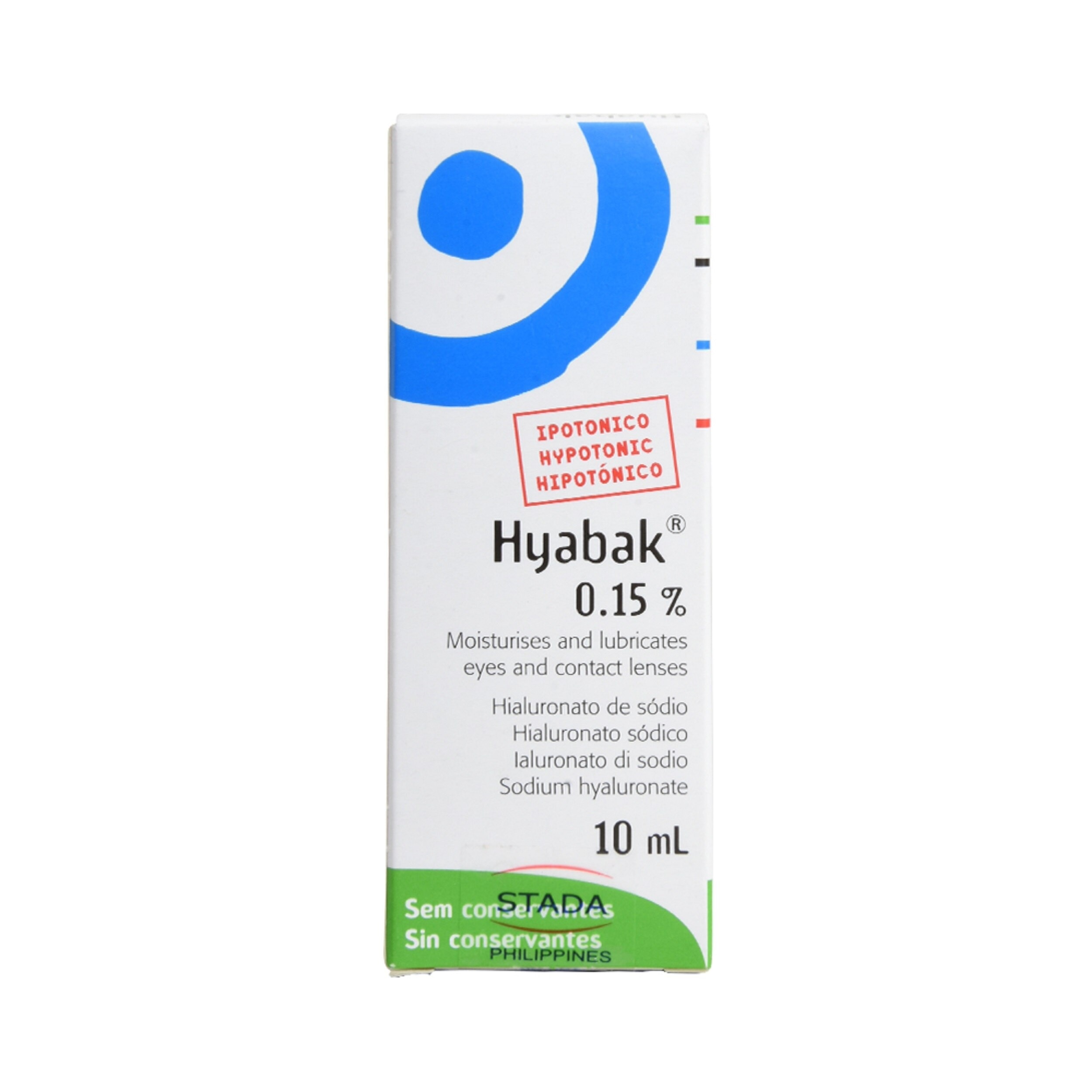 Sodium Hyaluronate Solution 0.15 % 10mL [PRESCRIPTION REQUIRED]