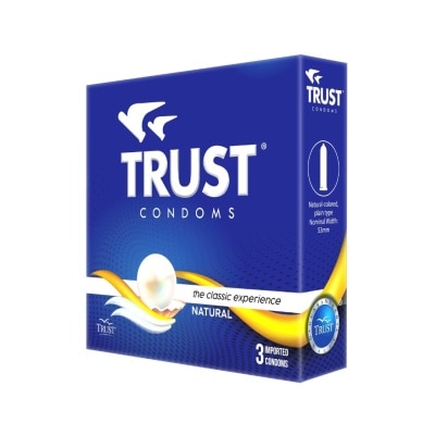 TRUST Trust Quality Natural Condom