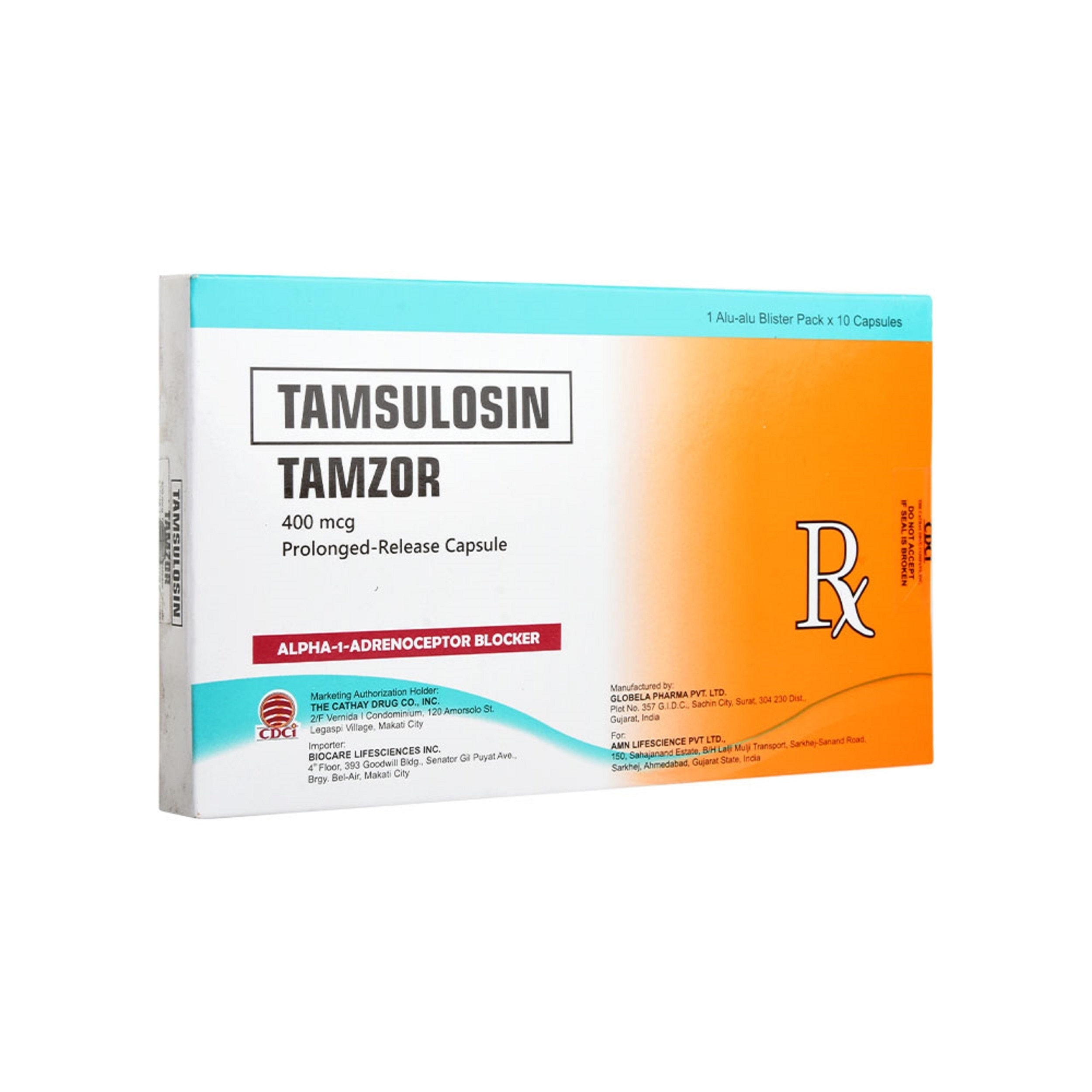 Tamzor Tamsulosin 400mcg 1 capsule [Prescription Required]