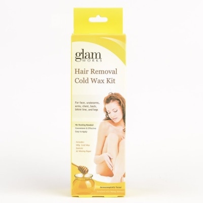 GLAMWORKS Honey Hair Removal Cold Wax Kit 100g